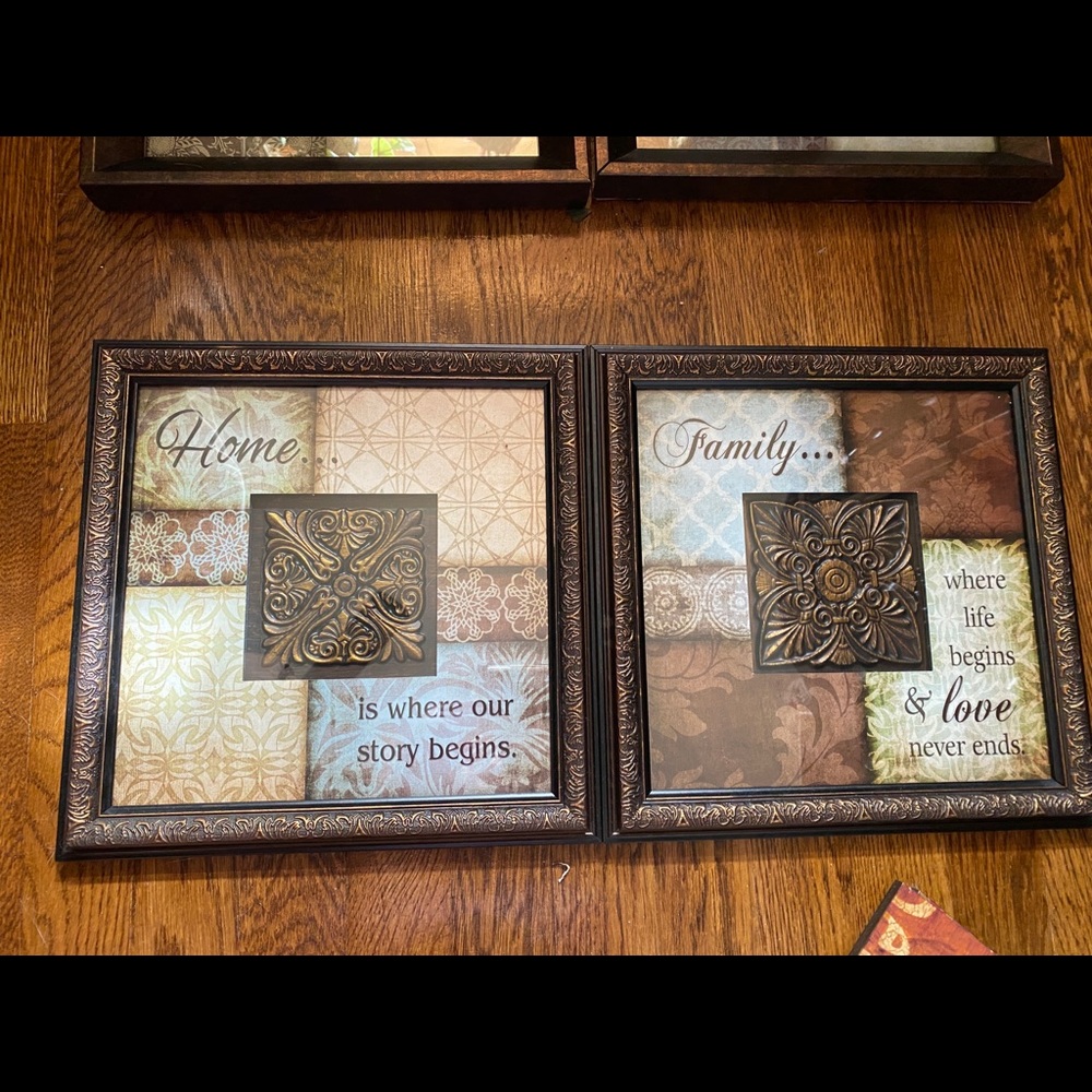 Framed decor